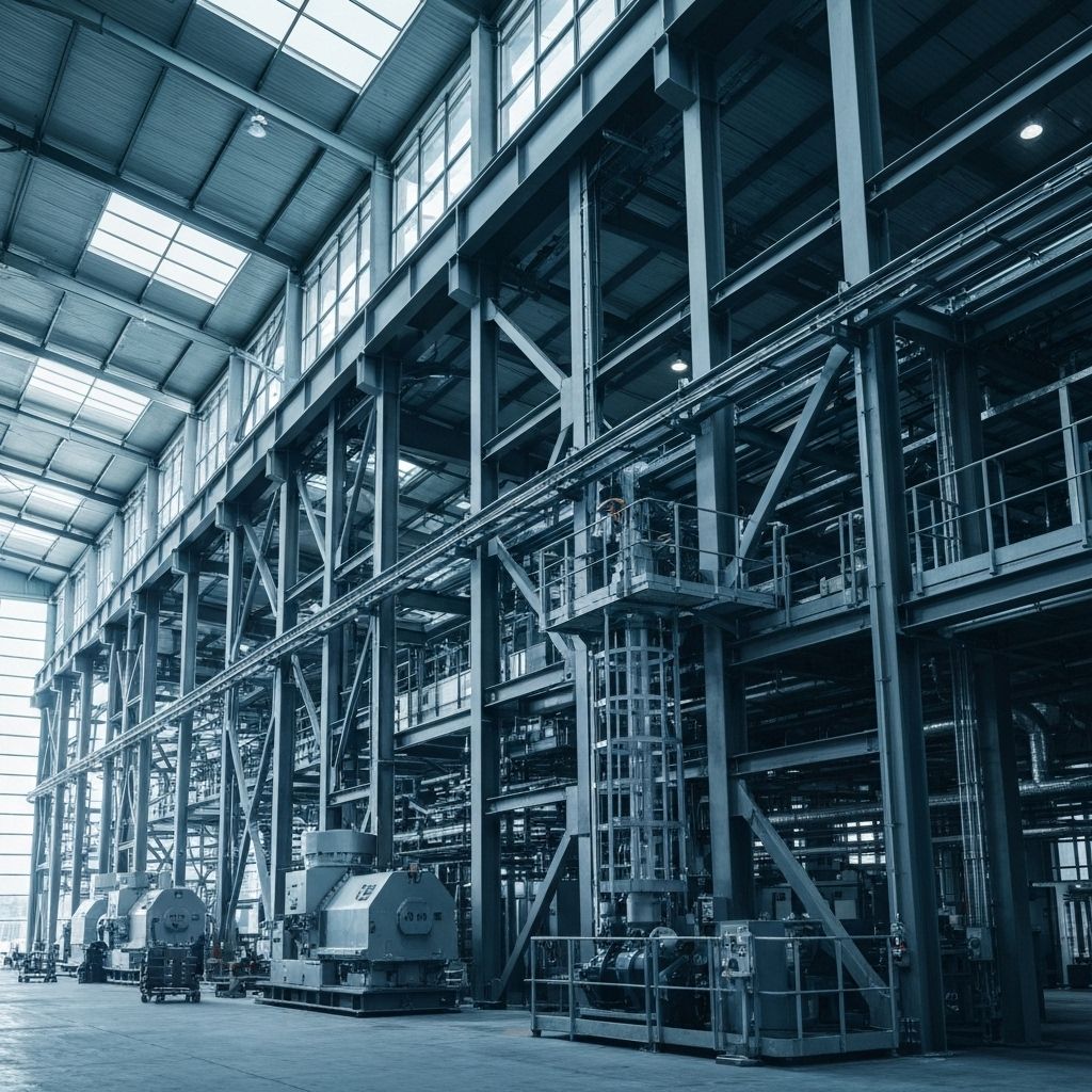 Installation industrielle moderne